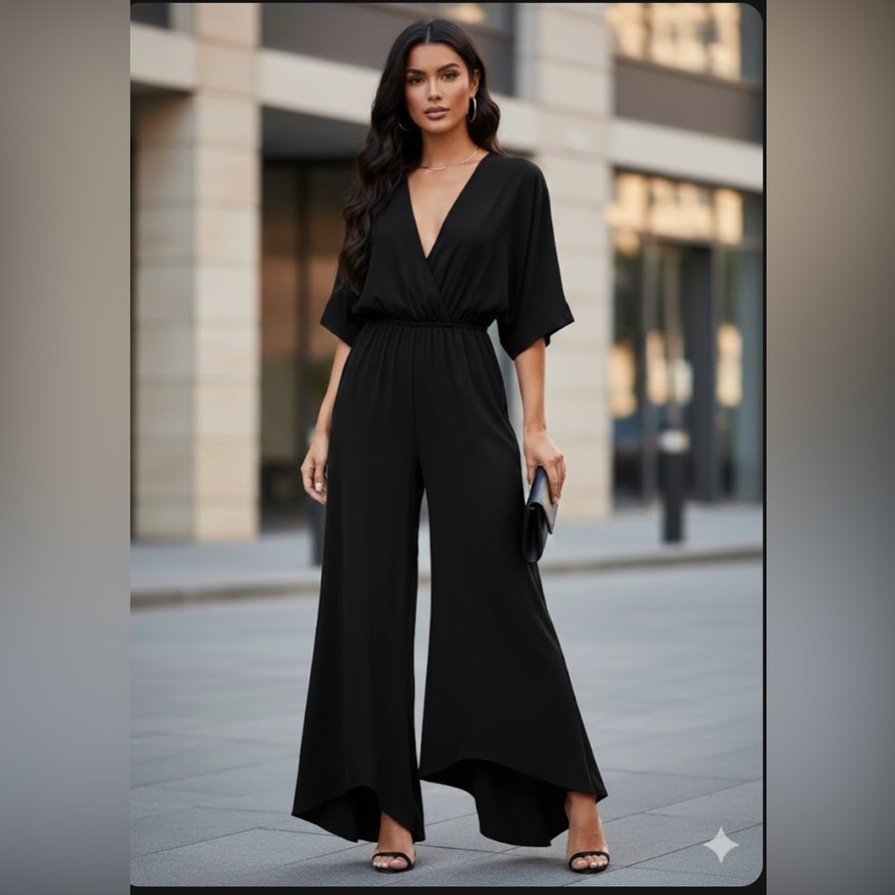 Tyche Classic Black Jumpsuit